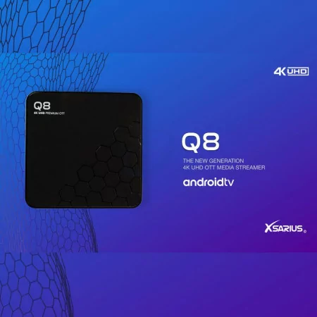 Xsarius Q8 - IPTV Box - Android TV 4K