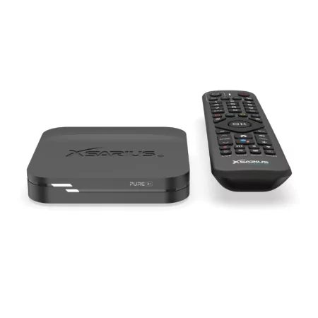 Box Android IPTV - Xsarius Pure 3+ 2GB/16GB UHD 4K - Preto