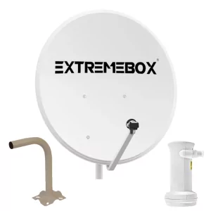 Kit Antena Parabólica 60cm...