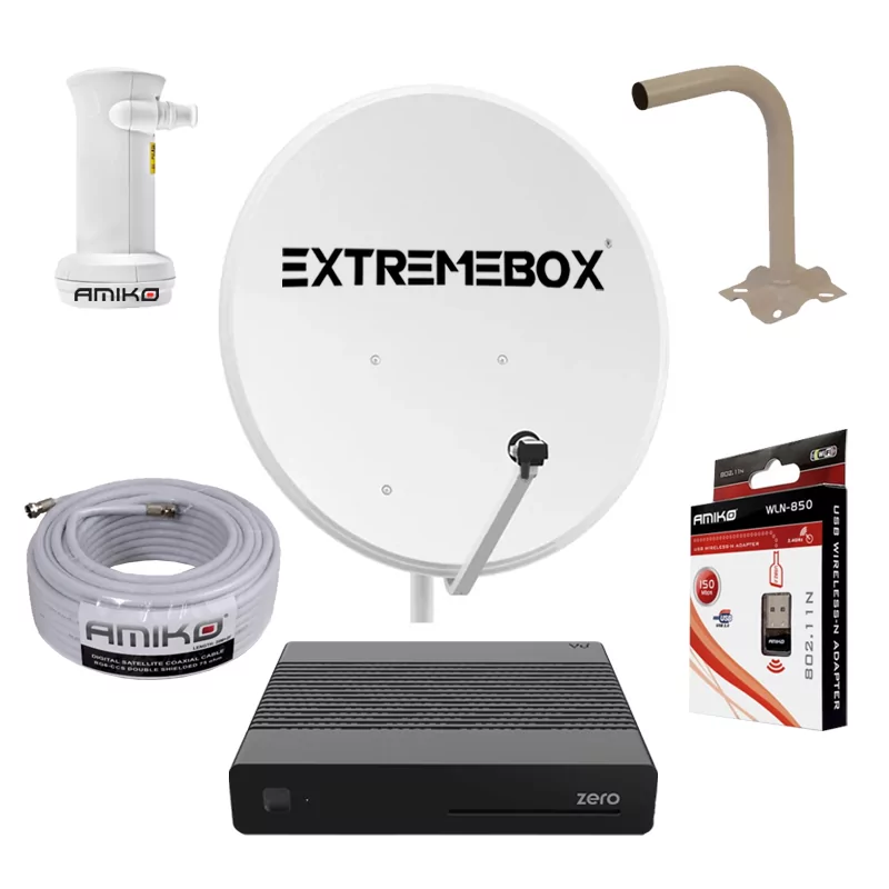 Kit de TV Satélite Enigma 2 - Vu+Zero Rev2