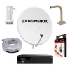 Kit de TV Satélite Pro - Amiko HD8265+