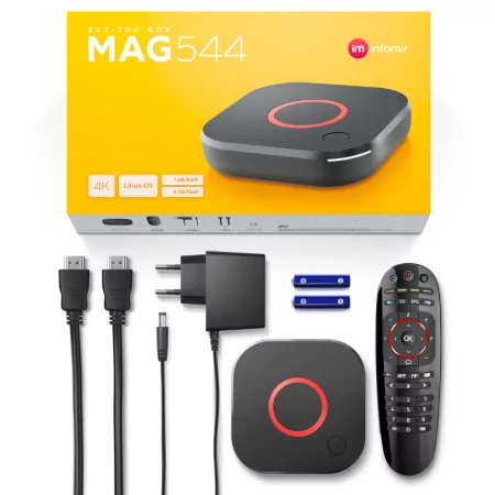 MAG 544 - Box IPTV - Linux 4K