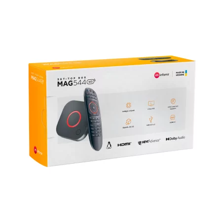MAG 544W3 - Box IPTV - Linux 4K - WiFi