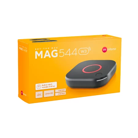 MAG 544W3 - Box IPTV - Linux 4K - WiFi
