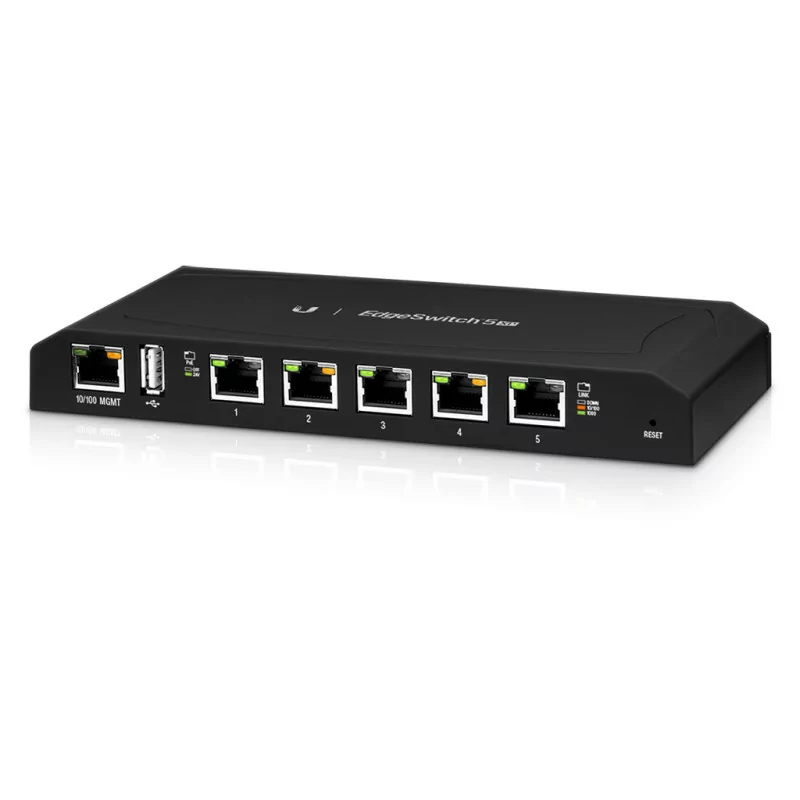Switch Ubiquiti EdgeSwitch - 5 Puertas - ES-5XP