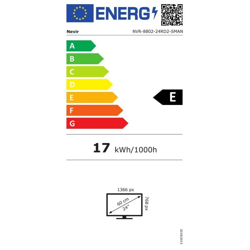NEVIR 24" DLED Smart TV - 12V - (61cm - Android OS - HD) - 8802-24RD2-SMAN