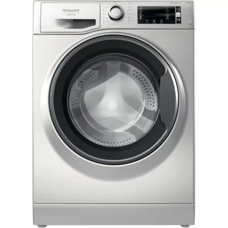 Lavadora de Ropa Hotpoint NLCD 948 SSAEUN – 9Kg, 1400RPM, Inverter, Clase A, Inox