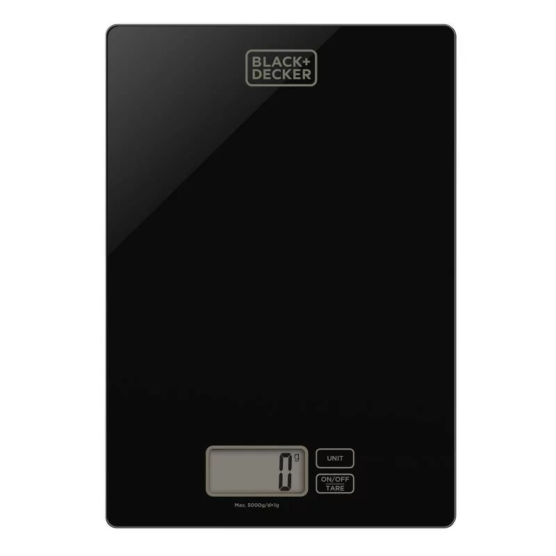 Black+Decker Kitchen Scale 5kg - 1g Precision - BXKS5000E