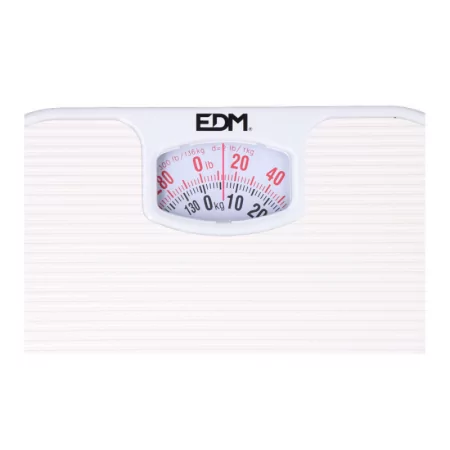 EDM Bathroom Scale - 130kg - White