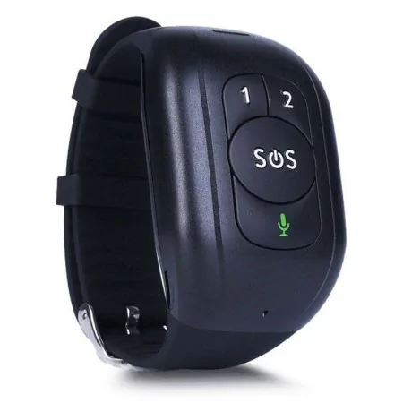 Smart Band Senior Leotec 4G - Nano SIM - (GPS - Ritmo Cardiaco - Pedómetro - Chamadas - Anti Queda) - Negro