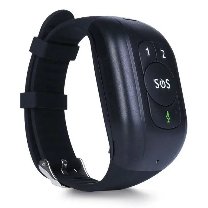 Smart Band Senior Leotec 4G - Nano SIM - (GPS - Ritmo Cardiaco - Pedómetro - Chamadas - Anti Queda) - Negro