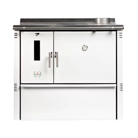 Oliveirinha Wood Stove - White Enamelled