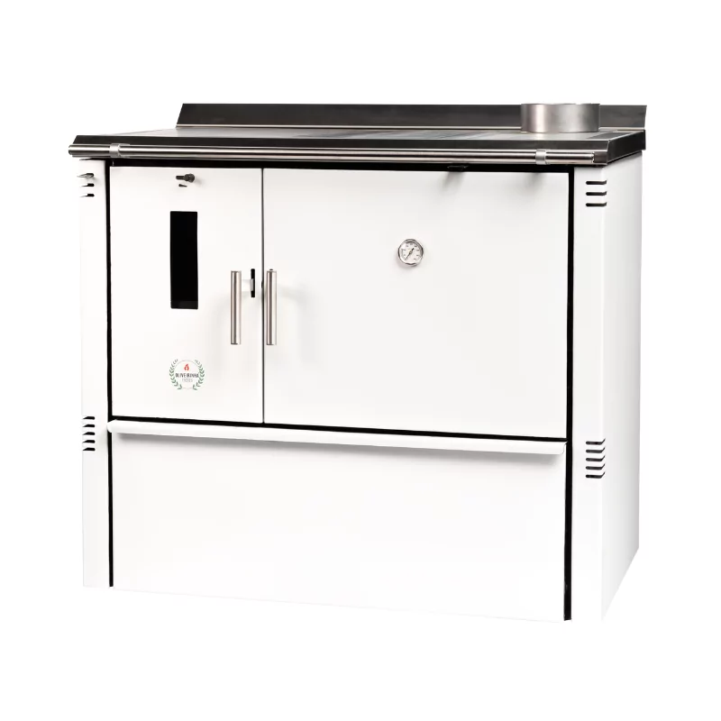 Oliveirinha Wood Stove - White Enamelled