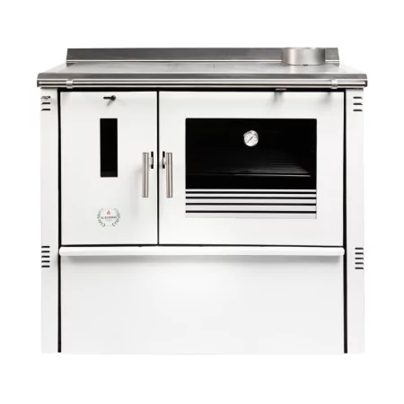Cocina de Leña Oliveirinha - Esmaltado Blanco PV