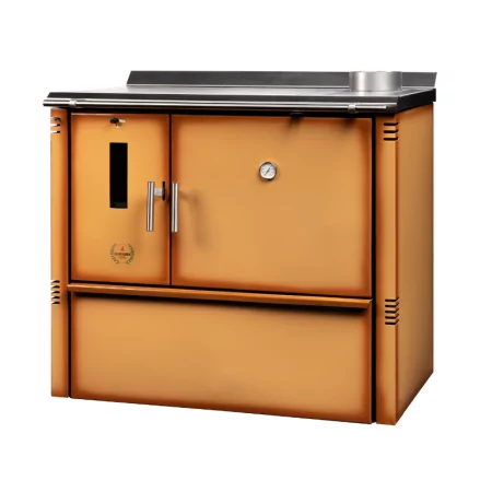 Oliveirinha Wood Stove - Brown Enamelled