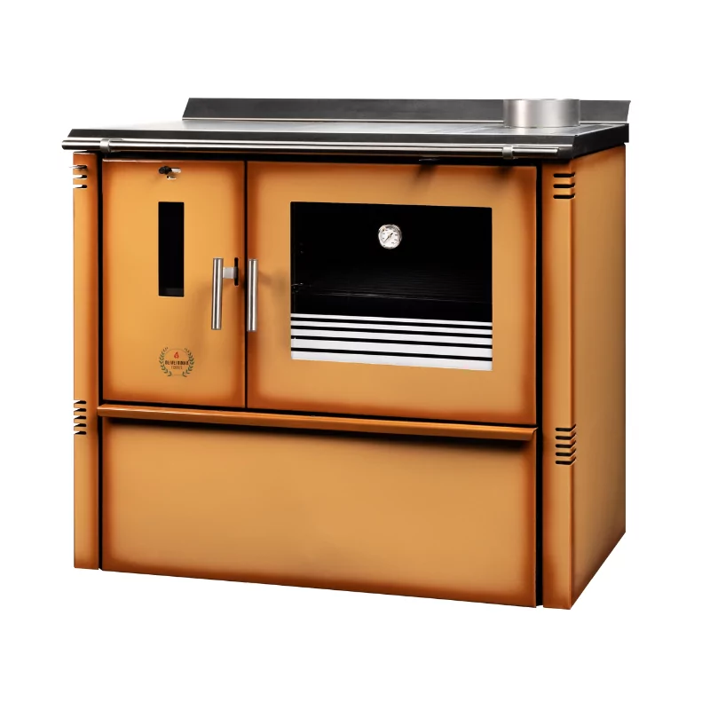 Oliveirinha Wood Stove - Brown Enamelled PV