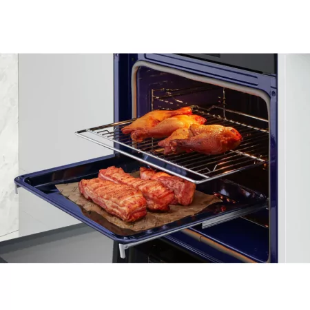 Forno de Encastre a Vapor LG 76L Wsed7665b (60cm - InstaView™ - Classe A++ - Preto Matte)