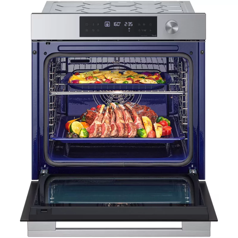 Horno de Encastre a Vapor LG 76L Wsed7612s (60cm - InstaView™ - Clase A+ - Air Fryer)