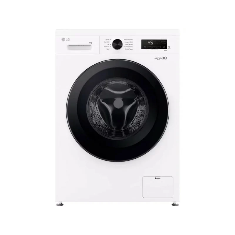 Máquina de Lavar Roupa LG F4X1009NWK (9 kg - 1400 rpm - Branco) Máquina de Lavar Roupa LG F4X1009NWK (9 kg - 1400 rpm - Branco)