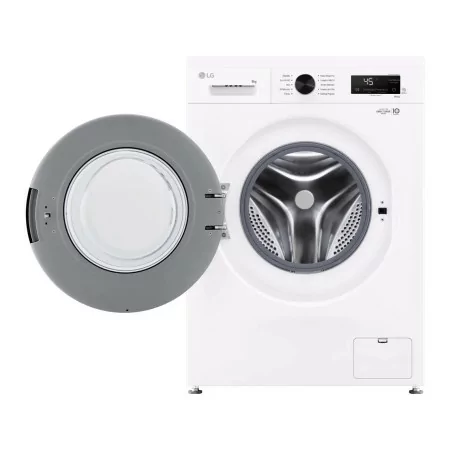 Máquina de Lavar Roupa LG F4X1009NWK (9 kg - 1400 rpm - Branco)