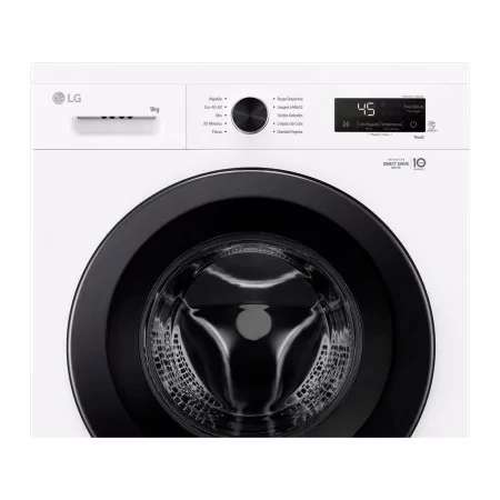 Máquina de Lavar Roupa LG F4X1009NWK (9 kg - 1400 rpm - Branco)
