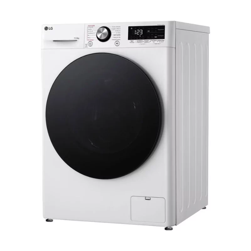 Máquina de Lavar e Secar Roupa LG F4DR5011S6W (6/11 kg - 1400 rpm - Branco)