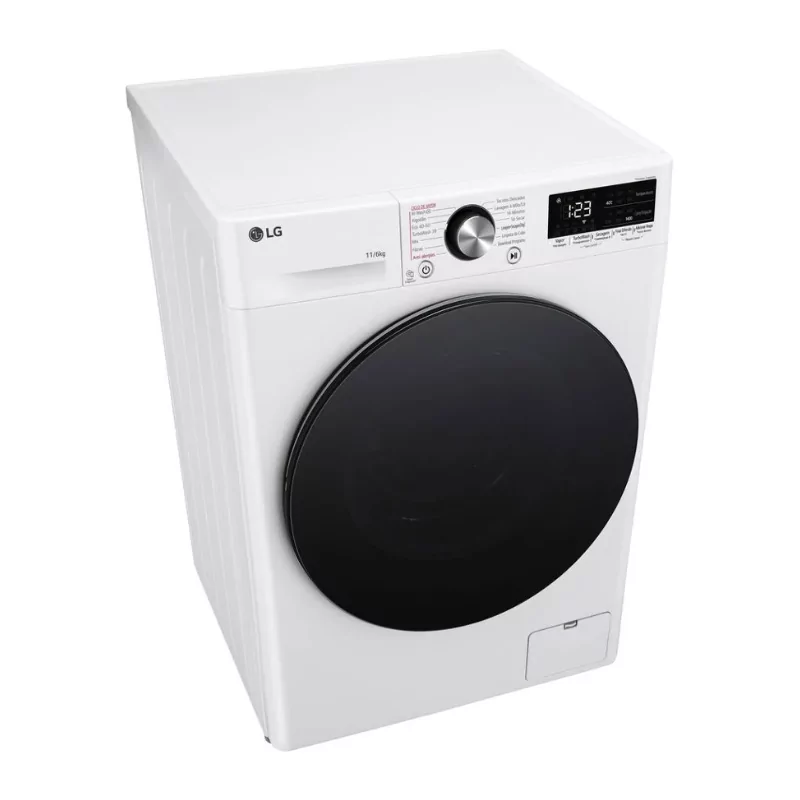 Máquina de Lavar e Secar Roupa LG F4DR5011S6W (6/11 kg - 1400 rpm - Branco)