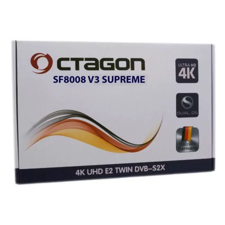 Octagon SF8008 V3 Twin Supreme 4K UHD E2 - Twin