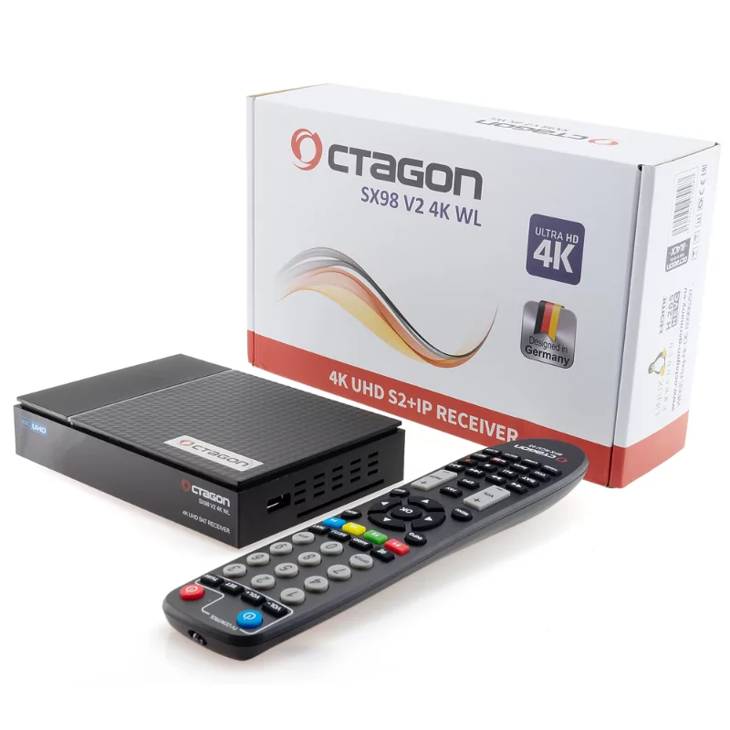 Octagon SX988 V2 - Box IPTV 5G - Linux 4K