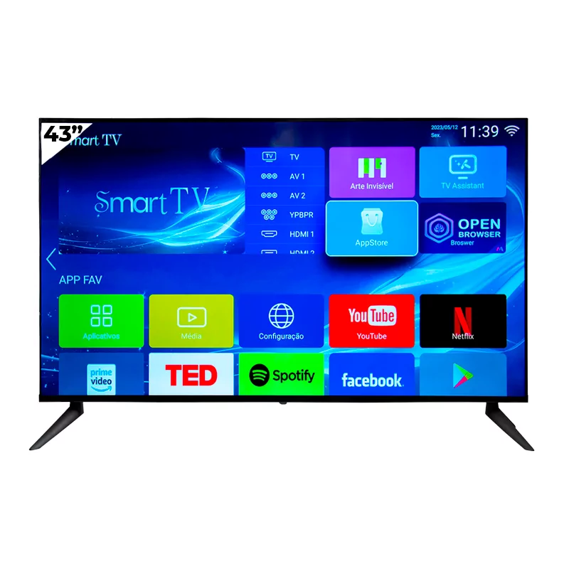 Smart TV 43" Android Full HD - ESMART - (109cm - Frameless - MIDE43STV)