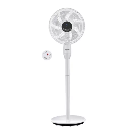 Ventilador de Pie HTW (25W - 8 Velocidads - Blanca) - HTW-VP-25YG