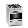 Fogão Misto Meireles E 610 X ST 60cm – Gás e Forno Elétrico Multifuncional com 4 Queimadores