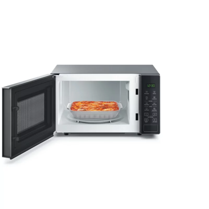 Whirlpool MWP 203 SB Microwave Oven – 20L, Quartz Grill, 700W, 12 Automatic Programs