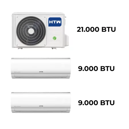 HTW Multisplit Kit (2x1) - 21000 BTU IX41B2R32 (2x 9000BTU IX21D5)