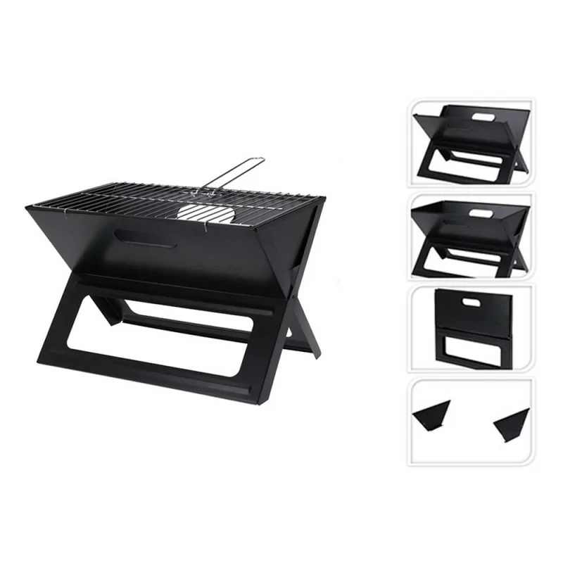 Churrasqueira Portátil BASICS - (Dobrável - 45x30x35cm)