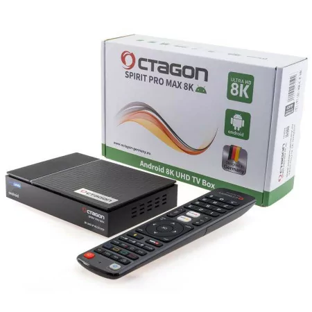 Octagon Spirit 8K UHD - 4GB/64GB - (Android TV - 5G - RCU BT)
