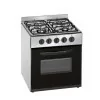 Fogão Meireles N-500-X-Baixo - Gás Natural - Inox