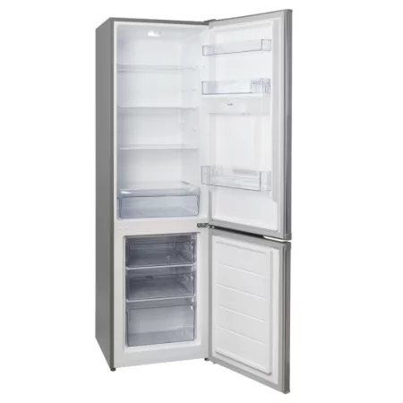 Jocel JC-273LID Fridge Freezer (260L - Class E - Stainless Look)