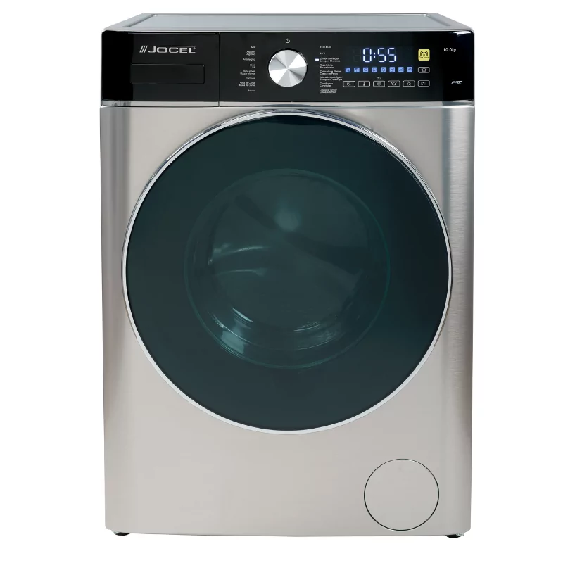 Lavadora Jocel 10Kg – 1400rpm Inverter - Inox - Lavagem Inteligente con Motor Inverter