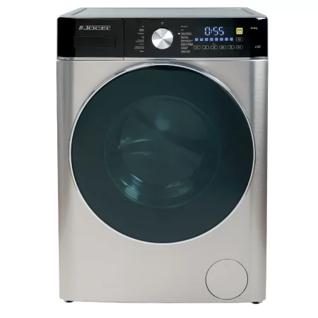 Jocel 10kg Washing Machine - (1400 rpm - Inverter Motor - Stainless Steel Look - AI Smart Wash - Class A) - JLR014764