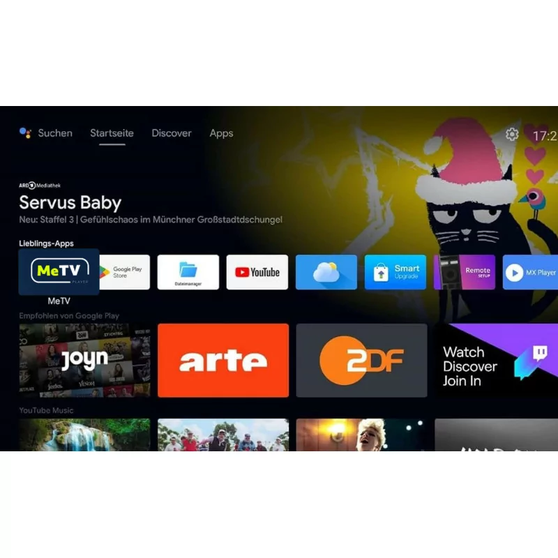 Octagon Spirit NANO TV Stick - Android TV - 2GB/32GB - MeTV Player - 4K UHD HDR10+