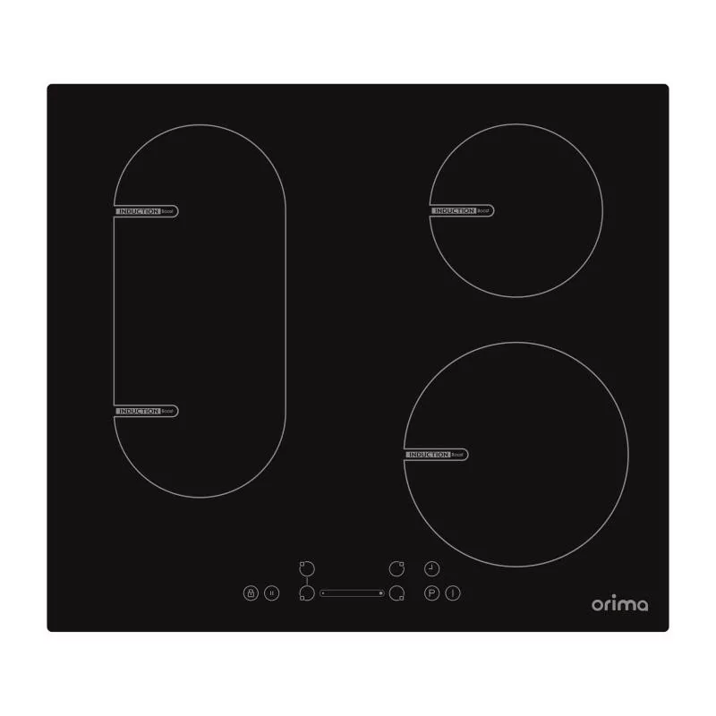 Orima Induction Hob - (60cm - 4 Zones - Black) - ORP-86-INF