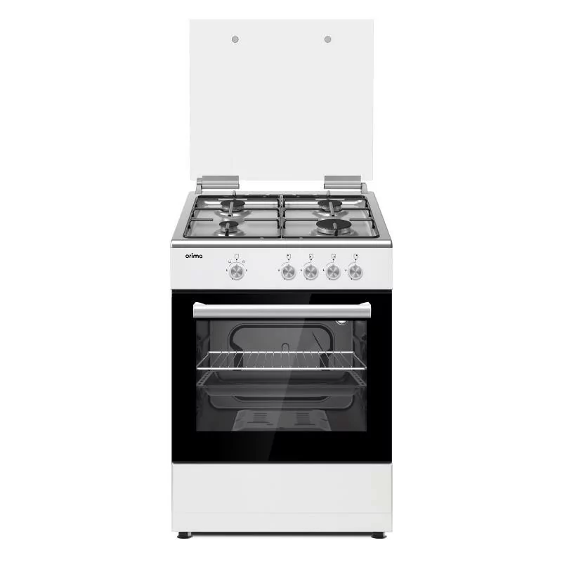 Fogão Orima OR-650-W (4 Queimadores Gás - Branco - Forno a Gás 55L) Fogão Orima OR-650-W (4 Queimadores Gás - Branco - Forno a Gás 55L)
