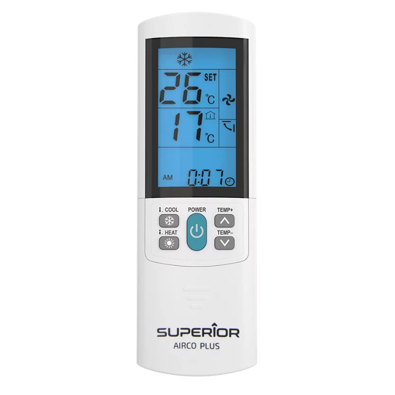 Superior Electronics AirCo Plus Universal Air Conditioning Control - Compatibility 4000+ Codes Backlit Display