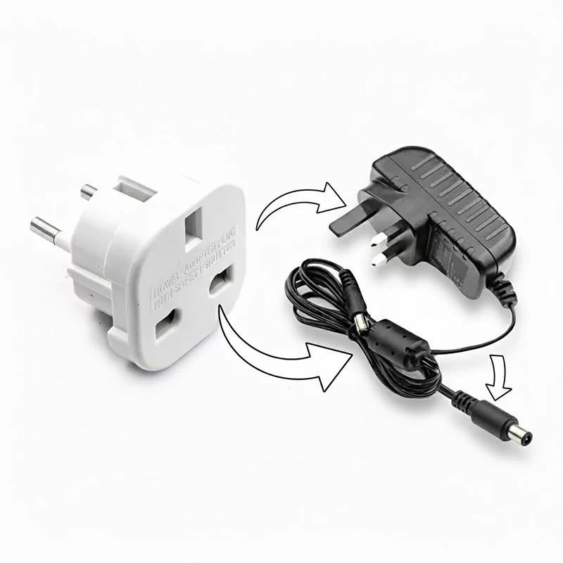 Alimentador Formuler 12V 1A UK com Adaptador EU - Z+, Z10, Z11 E Z12