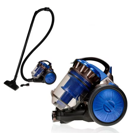 Aspirador Sin Saco EDM 2,5 L - Multiciclónico 79dB - 700 W Azul - Clase A
