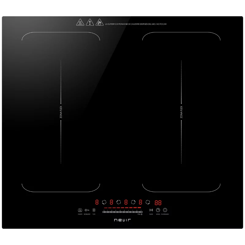 Placa de Inducción Nevir NVR-IND2100FLEX (4 Zonas - 60cm - 7400W)