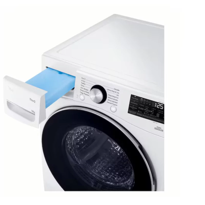 Máquina de Secar Roupa LG RH18U8AVCW (18kg - Classe A+++ )