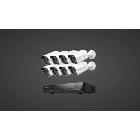 Kit Reolink 16 Canais - RLK16-810D8-A - 8 Camaras RLC 810A POE - 3TB - 4K UHD