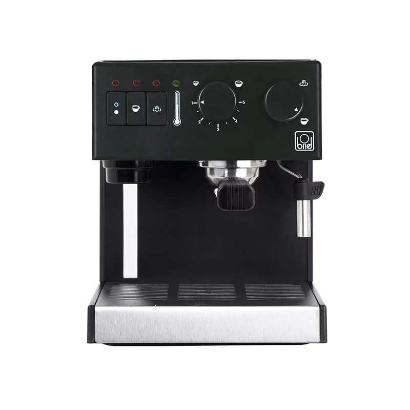Briel ES62 Cappuccino Espresso Machine - 20 bar 1010W Black Briel ES62 Cappuccino Espresso Machine - 20 bar 1010W Black